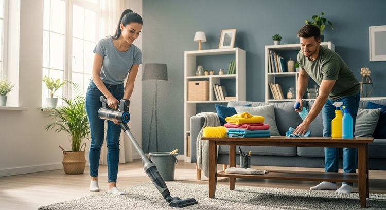 house cleaning
